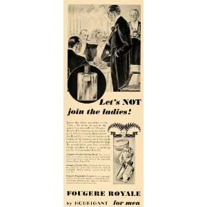  1936 Ad Fougere Royale After Shaving Lotion Houbigant 