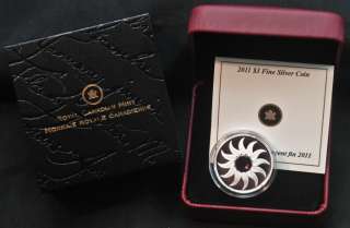 2011 Canada $3 Fine Silver Birthstone Coin   February  