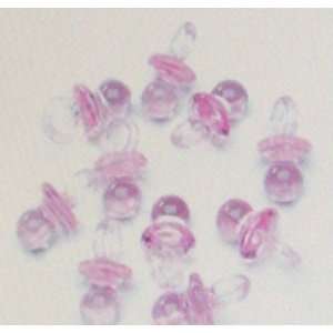  PINK MINI BABY PACIFIERS PKG OF 100 Toys & Games