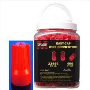   23456 Easy Cap Wire Large Jar Connectors in Red 