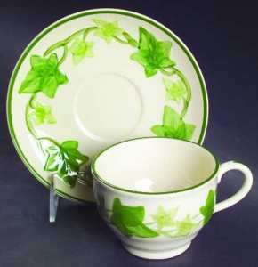 FRANCISCAN CHINA IVY SAUCER ONLY NO CUP  