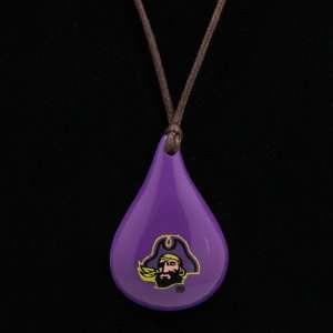    Dayna U East Carolina Pirates Tear Drop Wood Necklace Jewelry