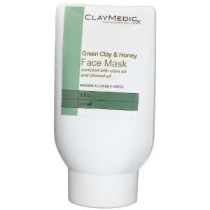  Claymedicx Clay & Honey Mask, Green, 6 Ounce Tube Beauty