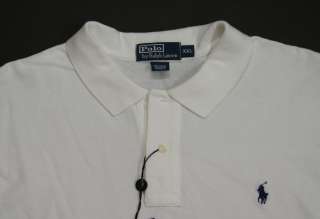 POLO RALPH LAUREN Men The Mesh L/S Polo Shirts   White NEW NWT  