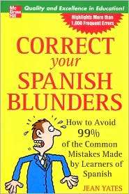   Spanish Blunders, (0071438416), Jean Yates, Textbooks   