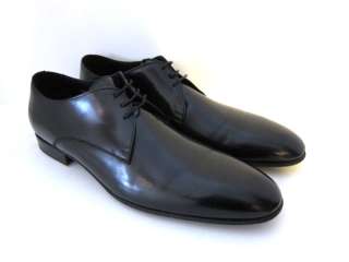 To Boot New York Anton Black Leather Mens Shoes 8.5 EU 41.5 Made in 