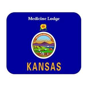   US State Flag   Medicine Lodge, Kansas (KS) Mouse Pad 