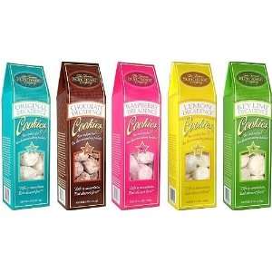   Famous Pacific Dessert Company Decadence Tea Cookie 5 Pack Gift Set