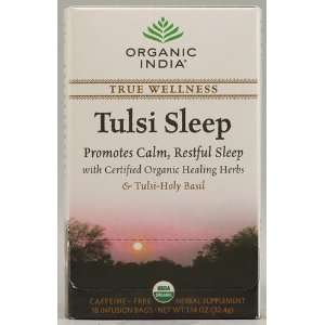 Organic India Tulsi True Wellness Sleep Tea   18 Tea Bags, Pack of 3 