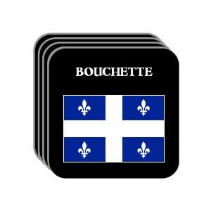 Quebec   BOUCHETTE Set of 4 Mini Mousepad Coasters 