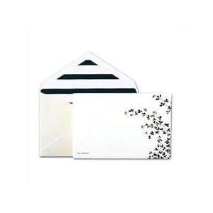  black & white garden bough correspondence cards Office 