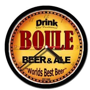  BOULE beer and ale cerveza wall clock 