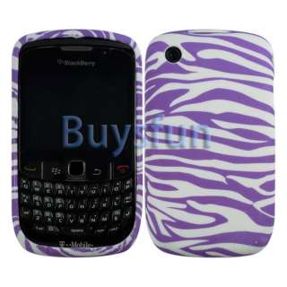 Zebra GEL Case Cover Skin New For Blackberry Curve 8520 8530  