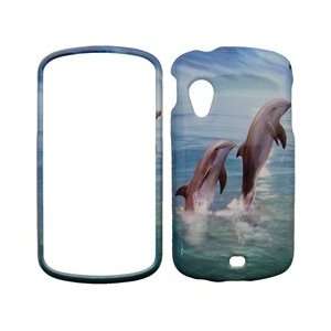  SAMSUNG STRATOSPHERE I405 DOLPHIN HARD PROTECTOR SNAP ON 