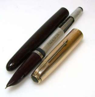 PARKER 51 INSIGNIA Mk I GF Brown Fountain Pen USA  