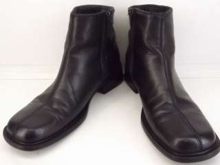 Womens boots black Santana Canada 11 M ankle leather winter  