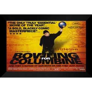  Bowling for Columbine 27x40 FRAMED Movie Poster   B