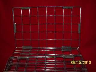 Chrome Plated Metal Grid Panel Cubes 10 x 16 50 pcs.  