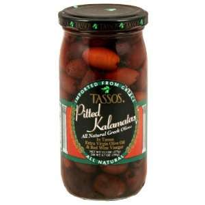  Tassos, Olive Kalamata Pttd In Oi, 13 OZ (Pack of 6 