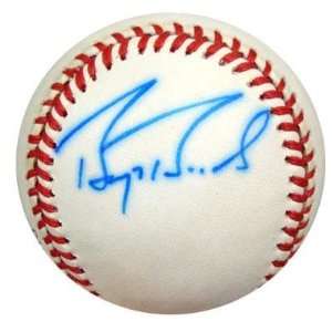 Barry Bonds Signed Baseball   NL PSA DNA #L32247   Autographed 