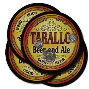  TARALLO Family Name Beer & Ale Coasters 