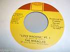 MIRACLES LOVE MACHINE 1 2 7 45 record single 9b