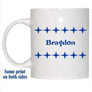  Personalized Name Gift   Braydon Mug 