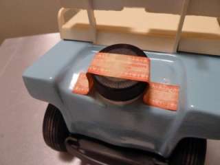 JIM BEAM Blue Golf Cart Car 1986 Whiskey Decanter Unopened Sealed 