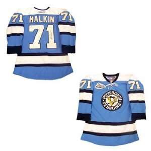  Signed Evgeni Malkin Jersey   Game Used Winter Classic 