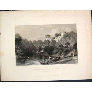   Bothwell Castle River Cylde Lanarkshire Scotland Print