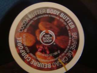 THE BODY SHOP COCOA BUTTER BODY BUTTER 200 ML   NEW  
