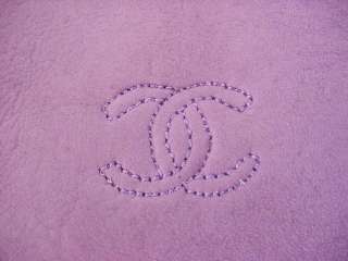 CHANEL Shearling Glove 7.5 MINT to Elbow LILAC 2die4  