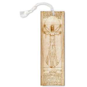 Fine Art Da Vinci Virtruvian Man Bookmark 