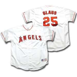 Troy Glaus Russell Athletic Russell Replica Home Los Angeles Angels of 