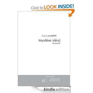 Mystère Mind   Tome 4 (French Edition) Cyril Lambert  