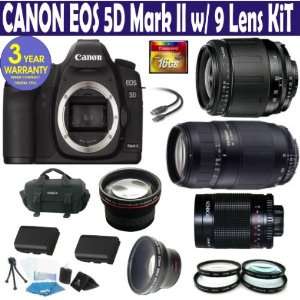  MARK II 9 Lens Deluxe Kit withTamron 28 80 Standard Lens & Tamron 75 
