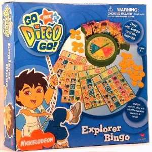  Nickelodeon Bingo Game Go Diego Go Toys & Games