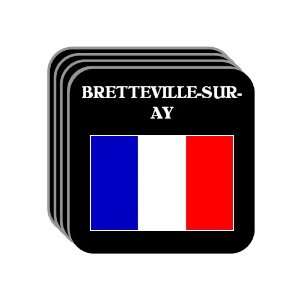  France   BRETTEVILLE SUR AY Set of 4 Mini Mousepad 