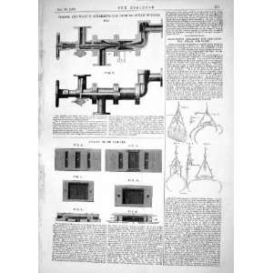  ENGINEERING 1862 PRADEL WAHL STEAM BOILERS ADAMS SLIDE 