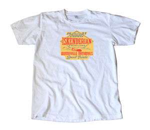 Vintage 1957 Iskenderian Bonneville Decal T Shirt  