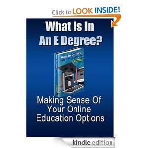 What Is In An E Degree Anonymous  Kindle Store