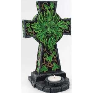  Greenman on CrossTealight Holder 