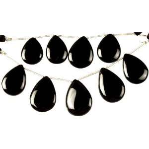  Black Onyx Plain Briolette   