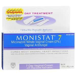  PACK OF 3 EACH MONISTAT 7 CREAM W/DISP APPL. 1.59OZ PT 