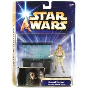   Strikes Back   General Rieekan with Hoth Tactical Screen Toys & Games