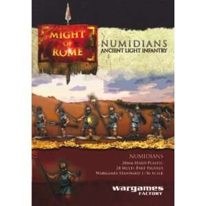  Wargames Factory 28mm (1/56) Field of Glory Numidians 