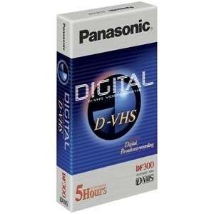    Panasonic DF 300E Full Size Digital VHS Videocassette Electronics