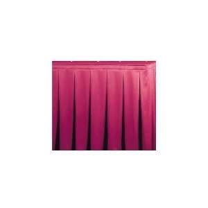 Snap Drape OMN5S21629 IVRY   Omni 21.5 ft Table Skirt, Continuous 