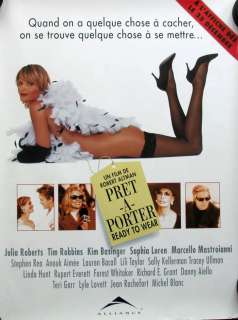 PRET A PORTER Julia Roberts,Sophia Loren Movie Poster  