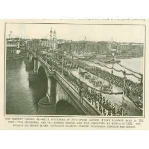   1901 Bridges Bridge Building London Bridge Brooklyn 